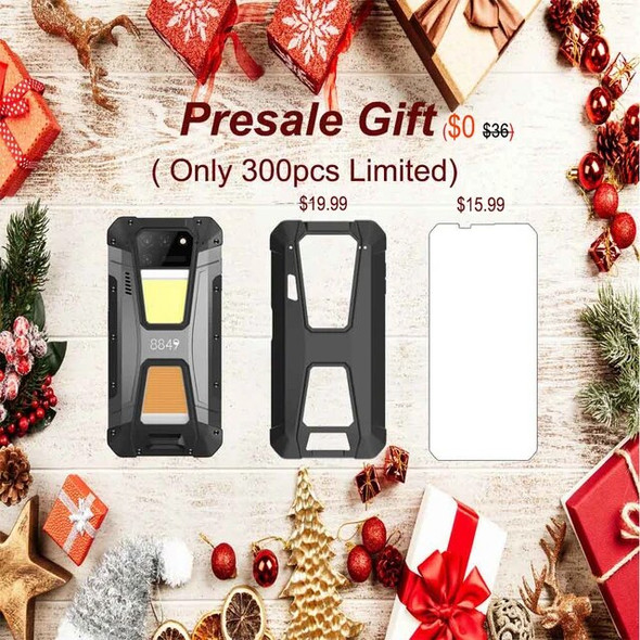Unihertz TANK 2 Projector phone 22GB 256GB 32MP 108MP 64MP Night Vision Double Camping Light 15500mAh G99 Support TF SD NFC