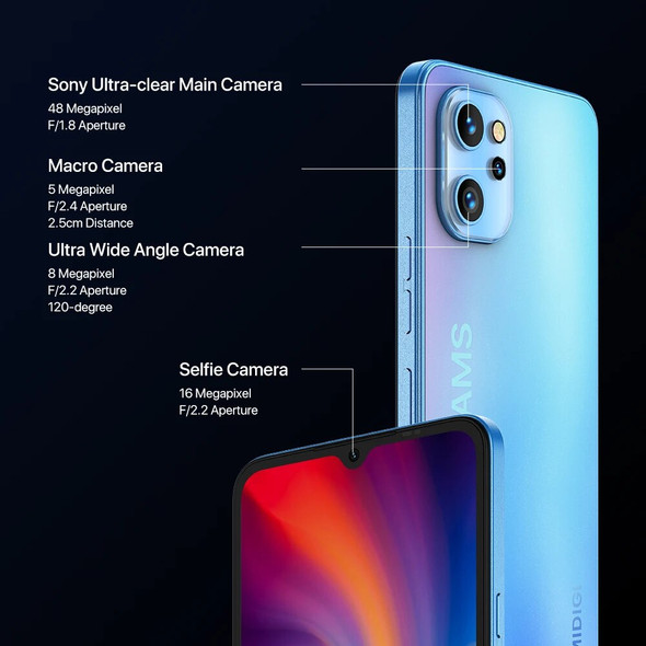 UMIDIGI A13 Pro Smartphone,6GB 128GB, NFC, 48MP Camera, 6.7" Full Display 5150mAh, Dual SIM Cellular Global Version