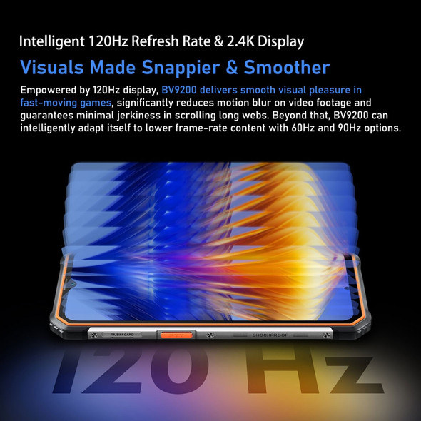 Blackview BV9200 Rugged Phone 8GB 256GB 50MP Camera 5000mAh Battery Cellphone MediaTek Helio G96 NFC Smartphone Global Version