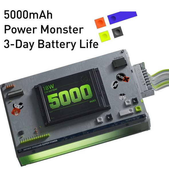 Infinix HOT 20 Smartphone 6.82inch 90HZ Screen Helio G85 Mobile Phone 50MP Rear Camera 5000mAh Battery