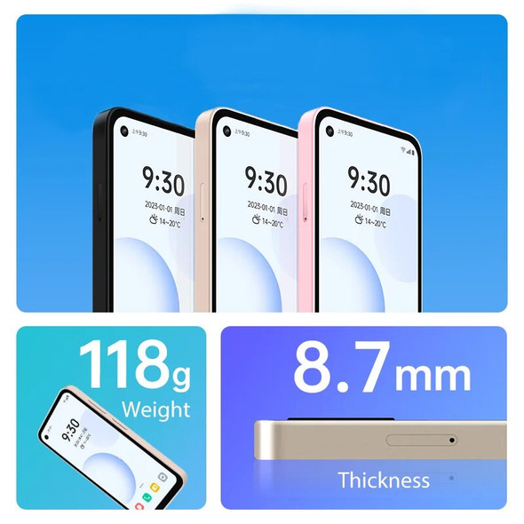 Qin 3 Ultra Google Version Play Store Global Android 12 MTK G99 5.02 Inch 8GB 256GB Multilingual Mini Smart Phone Free Shipping