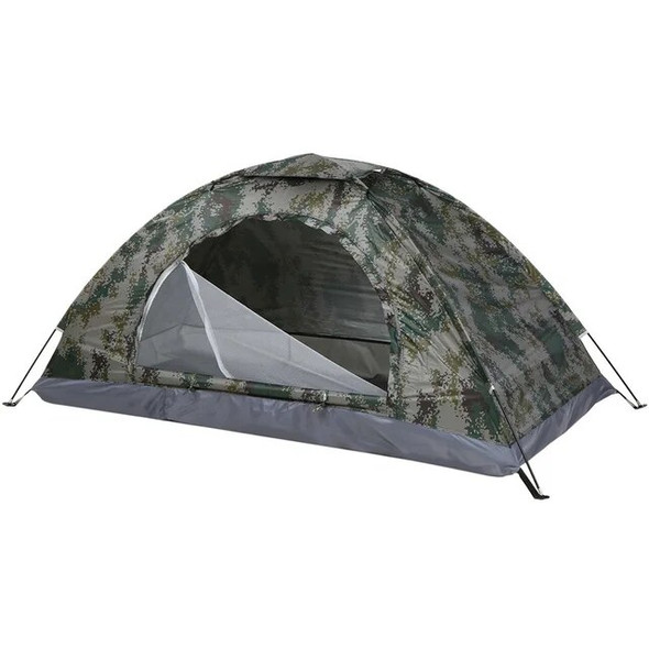 Ultralight Portable Camping Garden Tent With Anti-UV Coating Suitable For Single 2 Person Waterproof Portable Tent For Camping