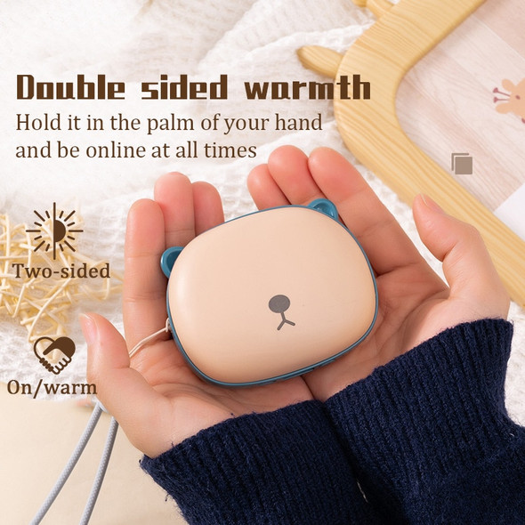 Winter Hand Warmer Hand Warmer Usb Rechargeable Electric Hands Heater Warming Bag Outdoor Hiking Use Power Bank Christmas Gifts