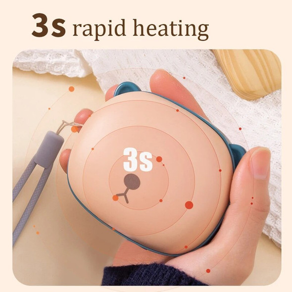 Winter Hand Warmer Hand Warmer Usb Rechargeable Electric Hands Heater Warming Bag Outdoor Hiking Use Power Bank Christmas Gifts