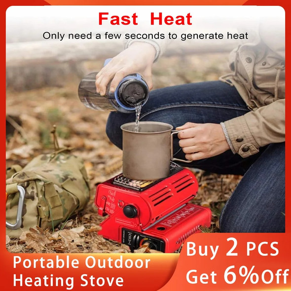 Outdoor Heater Camping Portable Heating Fireplace Multi-purpose LPG Portable Mini Tent Heater Fireplace Winter Efficient Warming