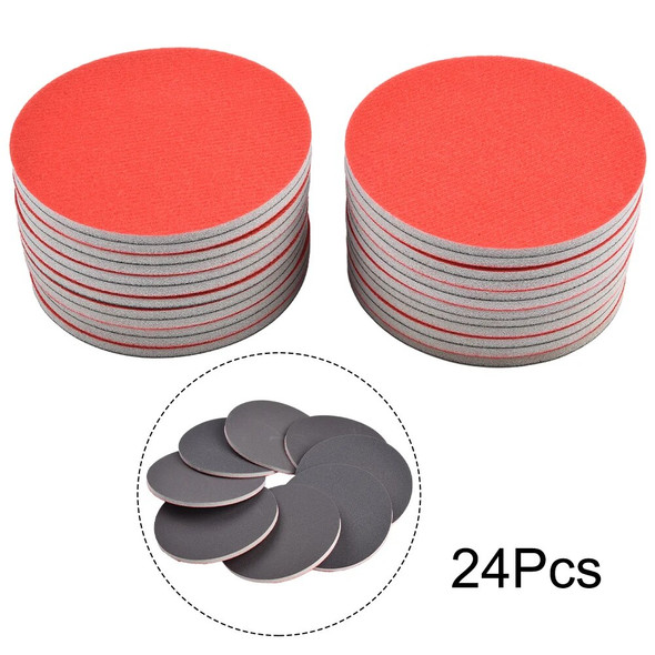 24pcs Sandpaper Cleaner Bowling Sanding Pads Resurfacing Polishing Kit Bowling Ball CleanerKit Professional Bowling Supplies