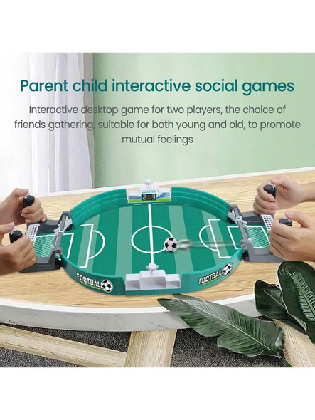 Table Football Game Mini Soccer Board Game For Family Party Game Plastic Tabletop Play Ball Soccer Toys Portable Parent-Child In