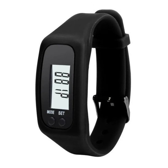 2019 Hot Sale New battery Multifunction 6 Colors Digital LCD Pedometer Run Step Calorie Walking Distance Counter High Quality