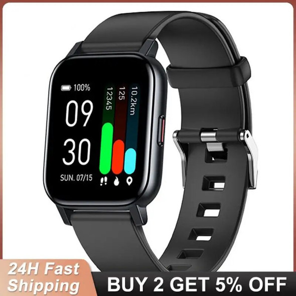 200mah Pedometer Music Control Smart Home 1.3-inch Smart Bracelet Heart Rate Alarm Table Smart Watch Calories