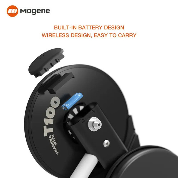 Magene T100 Bike Trainer Direct-Drive Foldable Indoor Bicycle Trainer Platform Power Passes Power Info Cycling App ANT Bluetooth