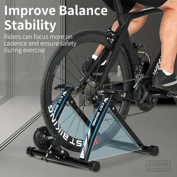 WEST BIKING Indoor Exercise Bike Trainer Home Training Magnetic Resistance Bicycle Road MTB s Cycling Roller