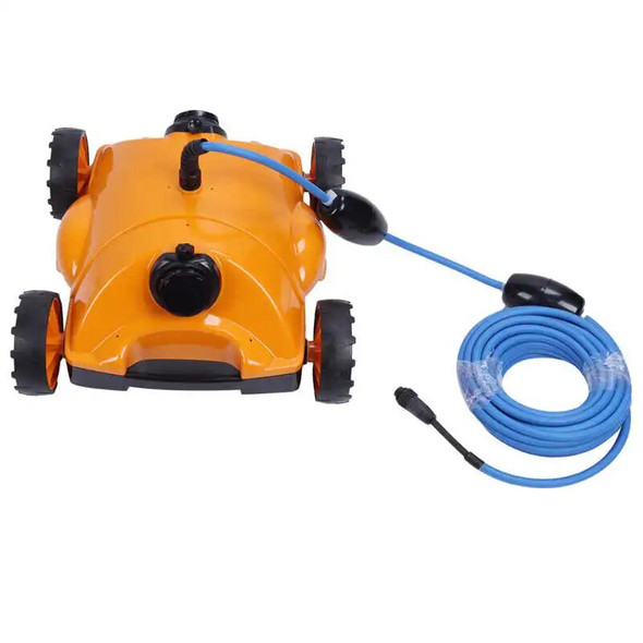Tires Robotic Pool Cleaner Kit Underwater Automatic Vacuum Suction Cleaning Machine Swimming Pool Accessory