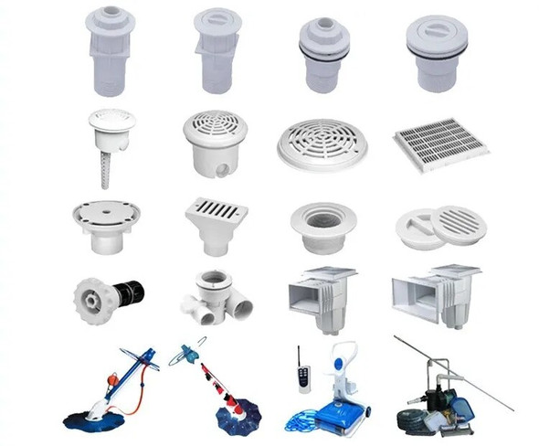 Free samples Factory wholesale customization pool accessories swimming pool equipment complete set