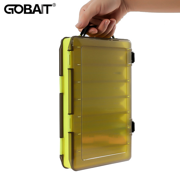 Extra Large Fishing Tackle Boxes Double Layer Bait Container Portable Lure Storage Multi Compartments Gear Tool Box Plastic Case