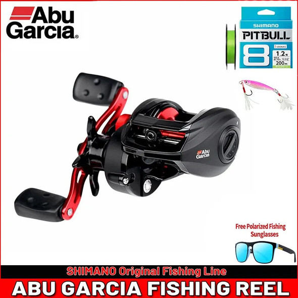 Original Abu Garcia Black Max3 Right Left Hand Baitcasting Fishing Reel 5BB 6.4:1 202g Max Drag 8kg Saltwater Fishing Tackle Original Abu Garcia Black Max3 Right Left Hand Baitcasting Fishing Reel 5BB 6.4:1 202g Max Drag 8kg Saltwater Fishing Tackle
