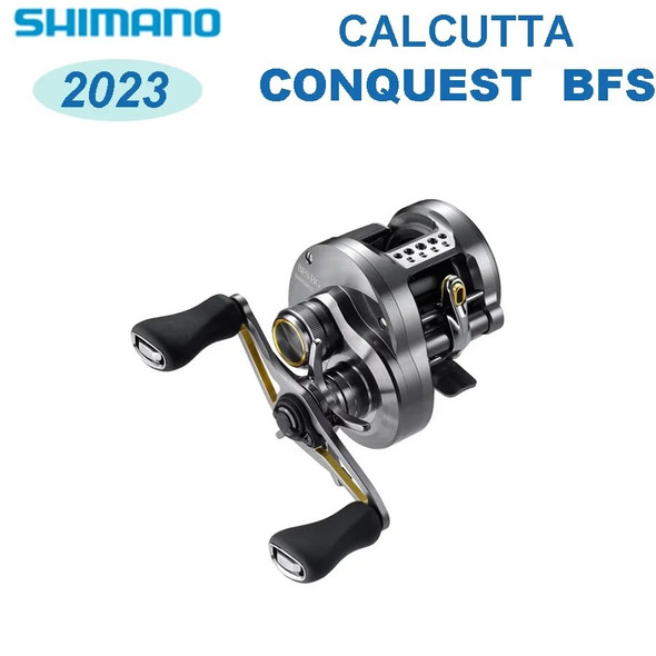 2023 NEW Original SHIMANO CALCUTTA CONQUEST BFS HG XG Left Right Hand FTB brake System Reel Micro Object Dedicated Fishing Wheel