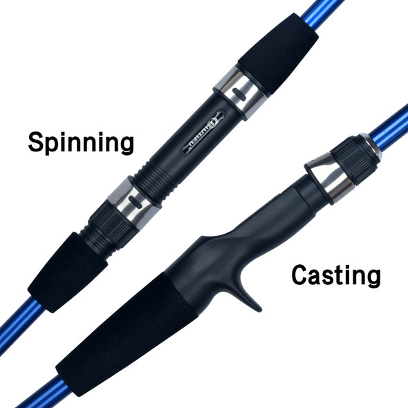 BIUTIFU Baitcasting Spinning Mini Fishing Rod 4/5 Section 1.8/2.1mTravel Carbon Casting Weight 5-20g Fast Ultralight Lure Pole