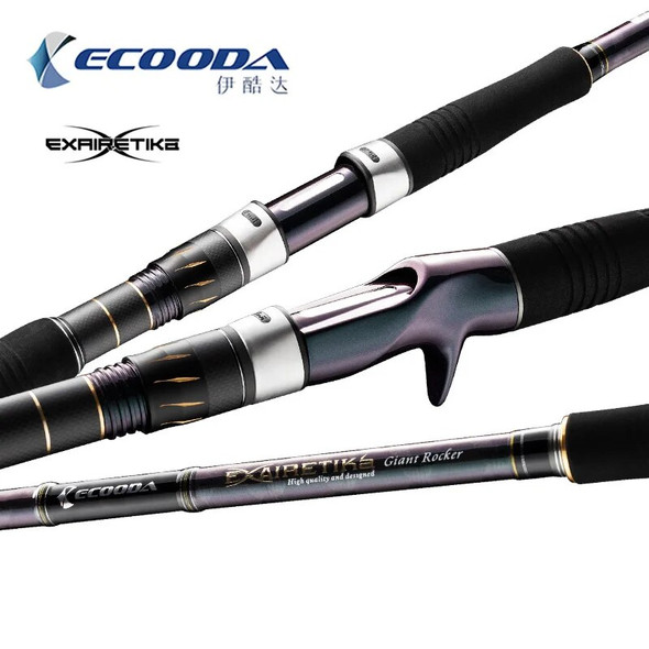 2022 Ecooda Giant Rocker EGR Lure Fishing Rod 2.64m/2.9m/3.12m Full Fuji Parts Cross Carbon Shore Jigging Rod Saltwater PE1.5-5# 2022 Ecooda Giant Rocker EGR Lure Fishing Rod 2.64m/2.9m/3.12m Full Fuji Parts Cross Carbon Shore Jigging Rod Saltwater PE1.5-5#