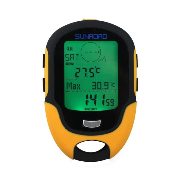Portable Digital Altimeter Barometer Compass Locator Handheld GPS Navigation Receiver For Outdoor Camping Hiking Fishing Climb