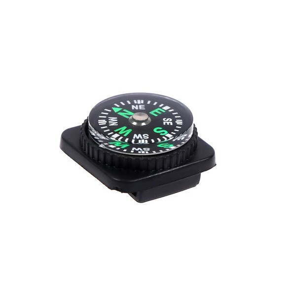 4pcs/lot Belt Buckle Mini Compass Portable for Outdoor Camping Hiking Travel Emergency Survival Navigation Tool