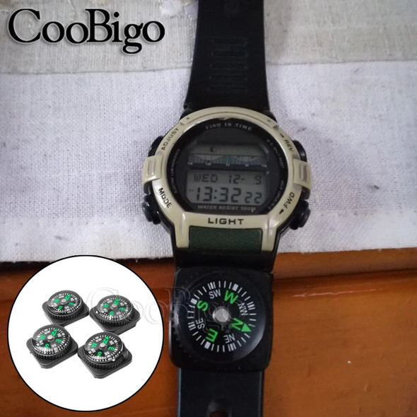 Mini Compass Portable North Navigation Button for Paracord Bracelet Bag Strap Watch Accessories Survival Outdoor Hiking Kit 1pc Mini Compass Portable North Navigation Button for Paracord Bracelet Bag Strap Watch Accessories Survival Outdoor Hiking Kit 1pc
