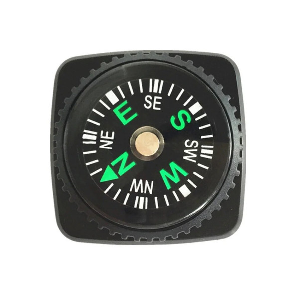 20mm Mini Strap Button Compass For Rubber Sleeve Strap Webbing Survival Pocket Compass Outdoor Hiking Camping Accessories