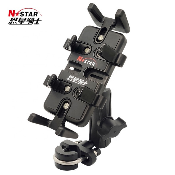 Nstar Motorcycle Mobile Phone Holder 4.7-6.3 Inch Walkie-talkie Fixing