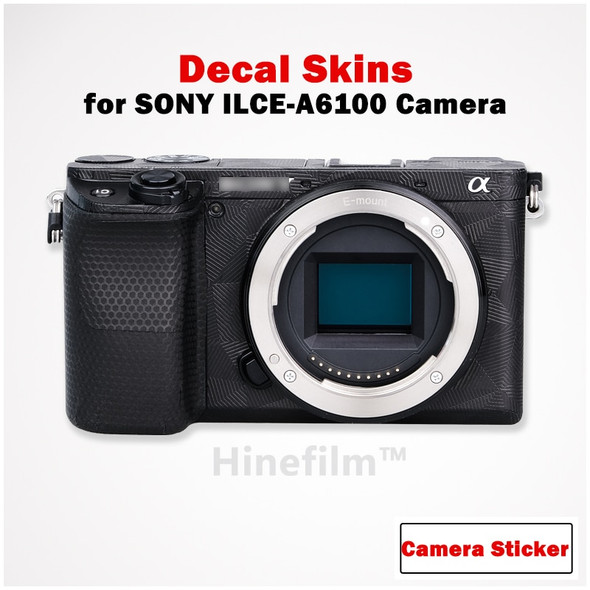 A6100 Camera Decal Skins Wrap Cover For Sony A6100 Camera Premium