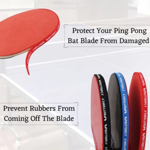 2pcs Table Tennis Racket Side Edge Tape Professional Accessories Ping Pong Bat Protective Side Tape Protector 3 Colors