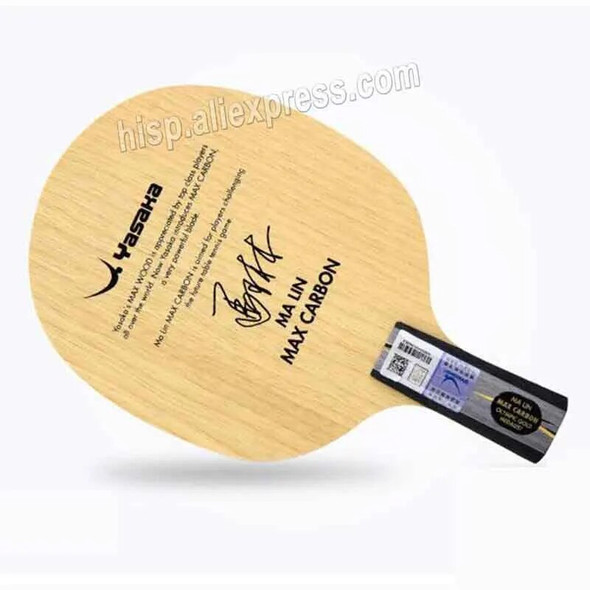 Original Yasaka Malin MAX CARBON table tennis blade fast attack table tennis racket cabon ping pong racket