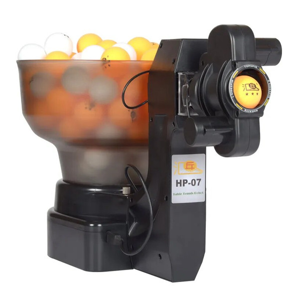 Ping Pong Robot with Multi-rotation and More Drop Points Table Tennis Automatic Ball Machine Ping Pong Robot with Multi-rotation and More Drop Points Table Tennis Automatic Ball Machine