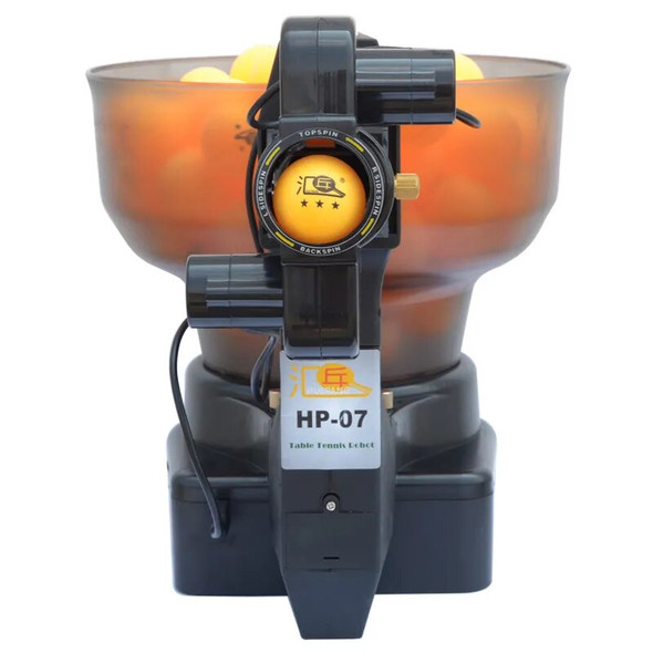 Ping Pong Robot with Multi-rotation and More Drop Points Table Tennis Automatic Ball Machine Ping Pong Robot with Multi-rotation and More Drop Points Table Tennis Automatic Ball Machine
