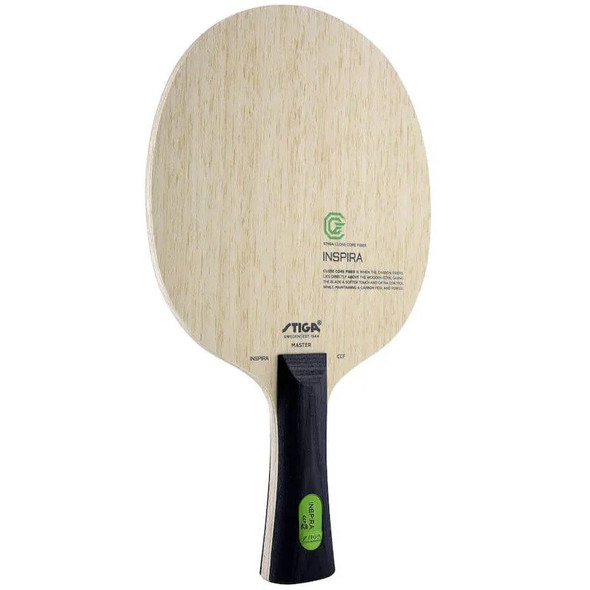 STIGA INSPIRA CCF Table Tennis Blade 5 Wood + 2 Carbon Fiber Layer Offensive Ping Pong Blade for Fast Attack with Loop