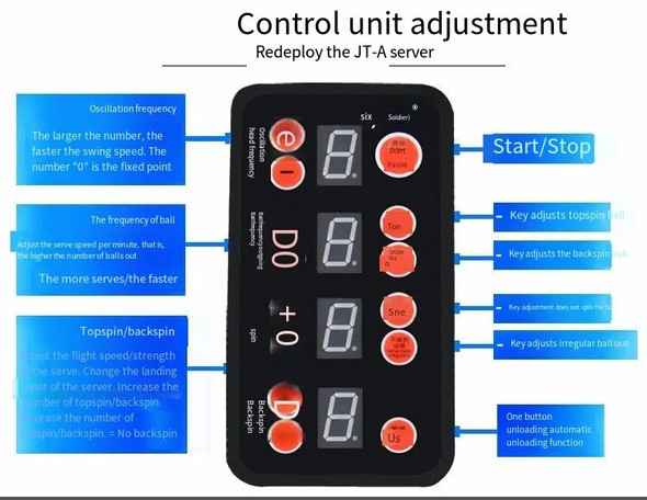 Table Tennis Service Machine Home Professional Single Player Automatic Ball Trainer Trainer Launcher Multi Drop Point