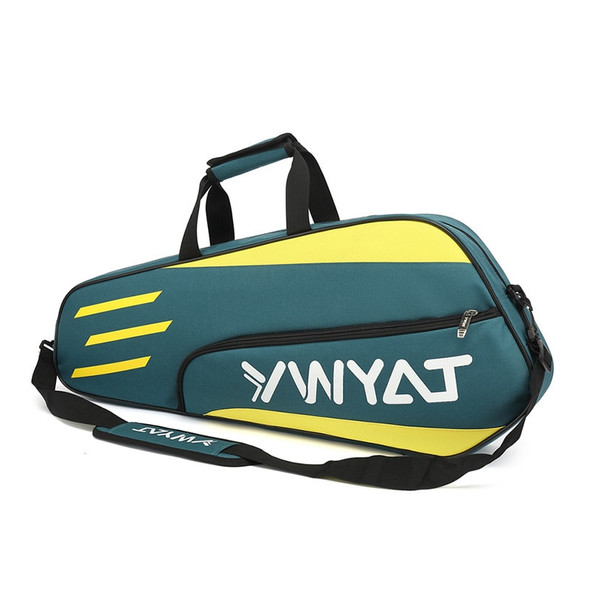 2023 Badminton Bag Men Single Shoulder 3 Tennis Rackets Men's Backpack Tennis Badminton Racket Bag Women's Thickened Tennis Bag