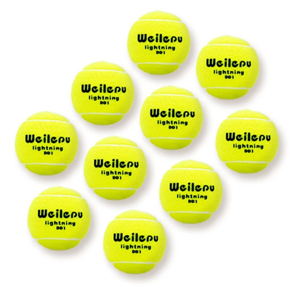 12Pcs Tenis Ball High Resilience Professional Constant Pressure Tennis Training Ball