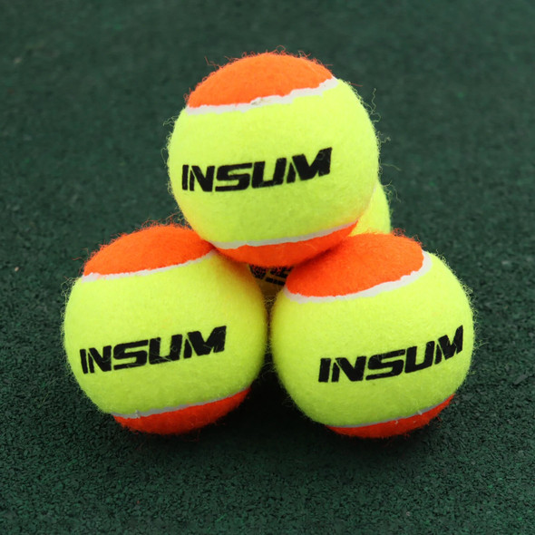 INSUM Beach Tennis Balls 50% Pressure 60pcs Wholesale Low Price Low Speed Balls for Training Practice INSUM Beach Tennis Balls 50% Pressure 60pcs Wholesale Low Price Low Speed Balls for Training Practice