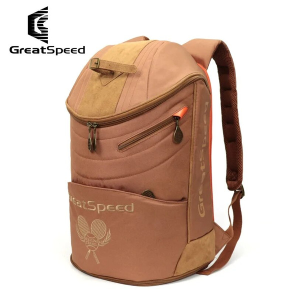 GreatSpeed Tennis Backpack Badminton Bag for Men and Women Vintage Limited Edition Sports Backpack