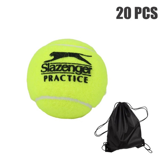 20Pcs Tennis Ball Slazenger Rubber Liner ITF Professtional Pressureless Competition Wimbledon Balls Original