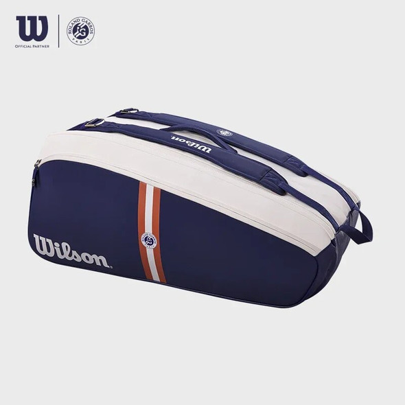 France Open 2023 Tennis Bag Sport Accessories Men Women Badminton Sport Backpack for 3-6 Racket France Open 2023 Tennis Bag Sport Accessories Men Women Badminton Sport Backpack for 3-6 Racket