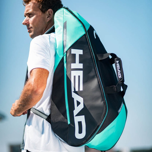 HEAD Sports Bag Tennis Racket Bag Large Capacity 3 Racquets Men Women Badminton Bag Tennis Racket Backpack Tenis Squash Padel