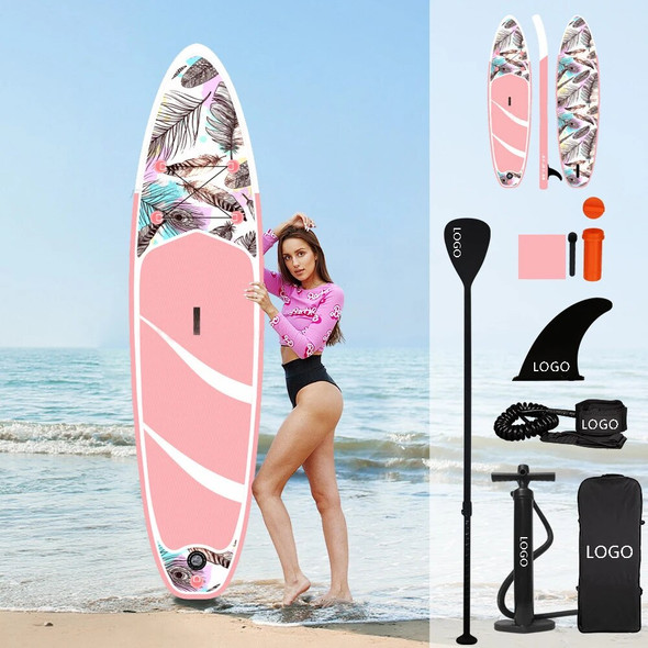 Beginners Surfing Set with Backpack Inflatable Stand Up Paddle Boards Surfboard Kit SUP Paddelboard Surf Surf Board Anti-slip