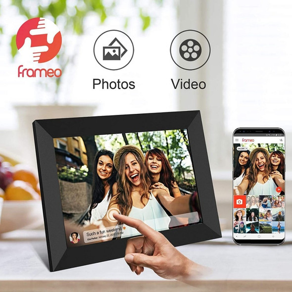 Digital Photo Frame Frameo Cloud Photo Frame Smart Touch 10.1-inch