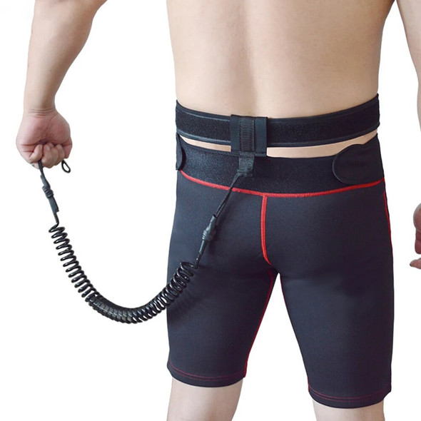 6mm Water Sport Surfboard Leash TPU Spring Rope Surfing Chest Strap Safety Board Leash for Surfing/Standup Paddle Board/Kayak