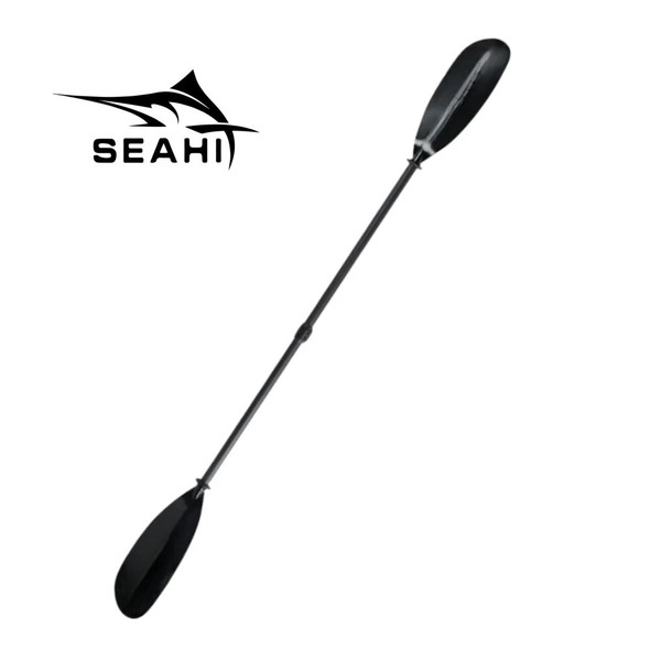 Glass Fiber Oar ABS Double Oars 2-Section Light Canoe Oars Inflatable Vertical Surfboard Oars Shaft Canoe Accessories