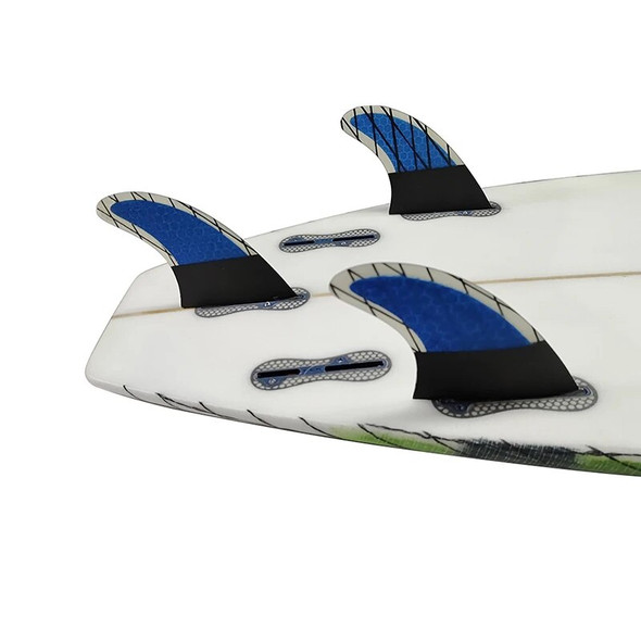 Surfing Accessories 3 Pcs/set UPSURF FCS2 Large Fins Surf Fin Fiber Honeycomb Orange/Blue Surfing Surfboard Fins Water Sports Surfing Accessories 3 Pcs/set UPSURF FCS2 Large Fins Surf Fin Fiber Honeycomb Orange/Blue Surfing Surfboard Fins Water Sports