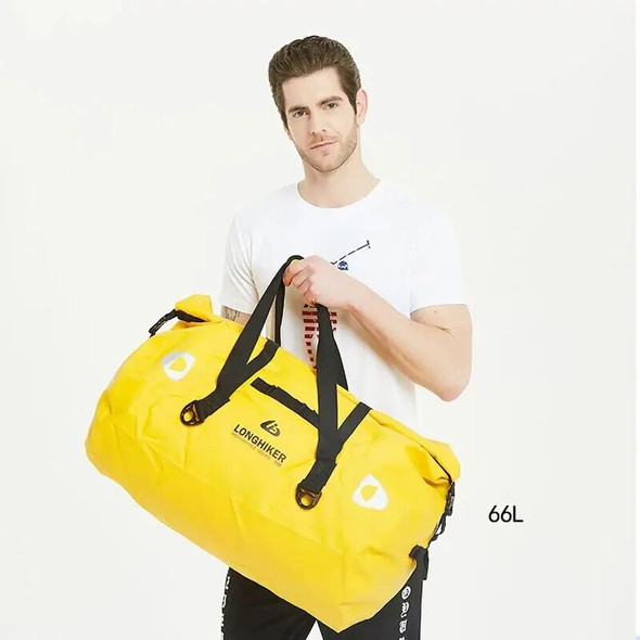 30L-120L Waterproof Duffle for Motorcycle Tail Bag Riding Cycling Gym Kayaking Boating Rafting Fishing Outdoor Adventure