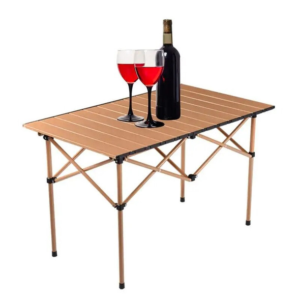 Portable Outdoor Table Collapsible Camp Table Strong Load Camping Side Table With Carrying Bag Compact Picnic Table For Beach Portable Outdoor Table Collapsible Camp Table Strong Load Camping Side Table With Carrying Bag Compact Picnic Table For Beach