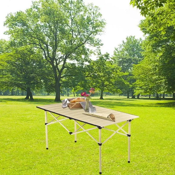 Portable Outdoor Table Collapsible Camp Table Strong Load Camping Side Table With Carrying Bag Compact Picnic Table For Beach Portable Outdoor Table Collapsible Camp Table Strong Load Camping Side Table With Carrying Bag Compact Picnic Table For Beach