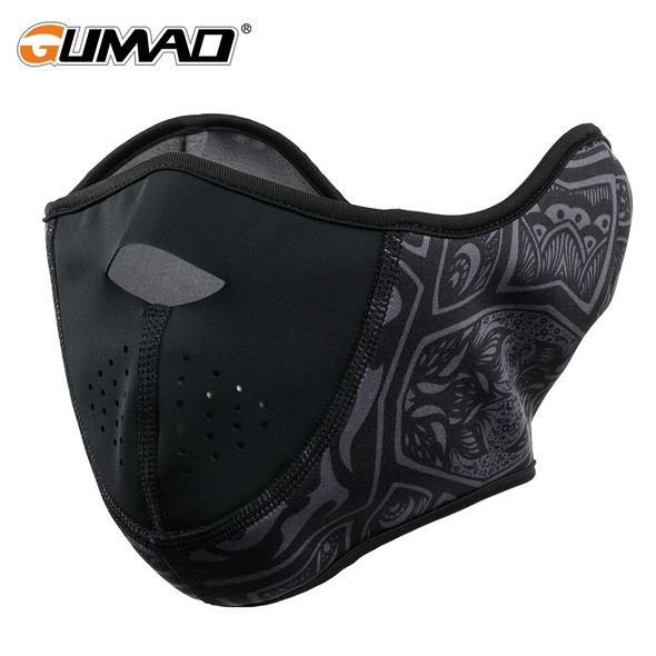 Winter Fleece Neck Warmer Scarf Face Mask Ear Cover Outdoor Ski Snowboard Windproof Bandana Hiking Cycling Sport Balaclava Men